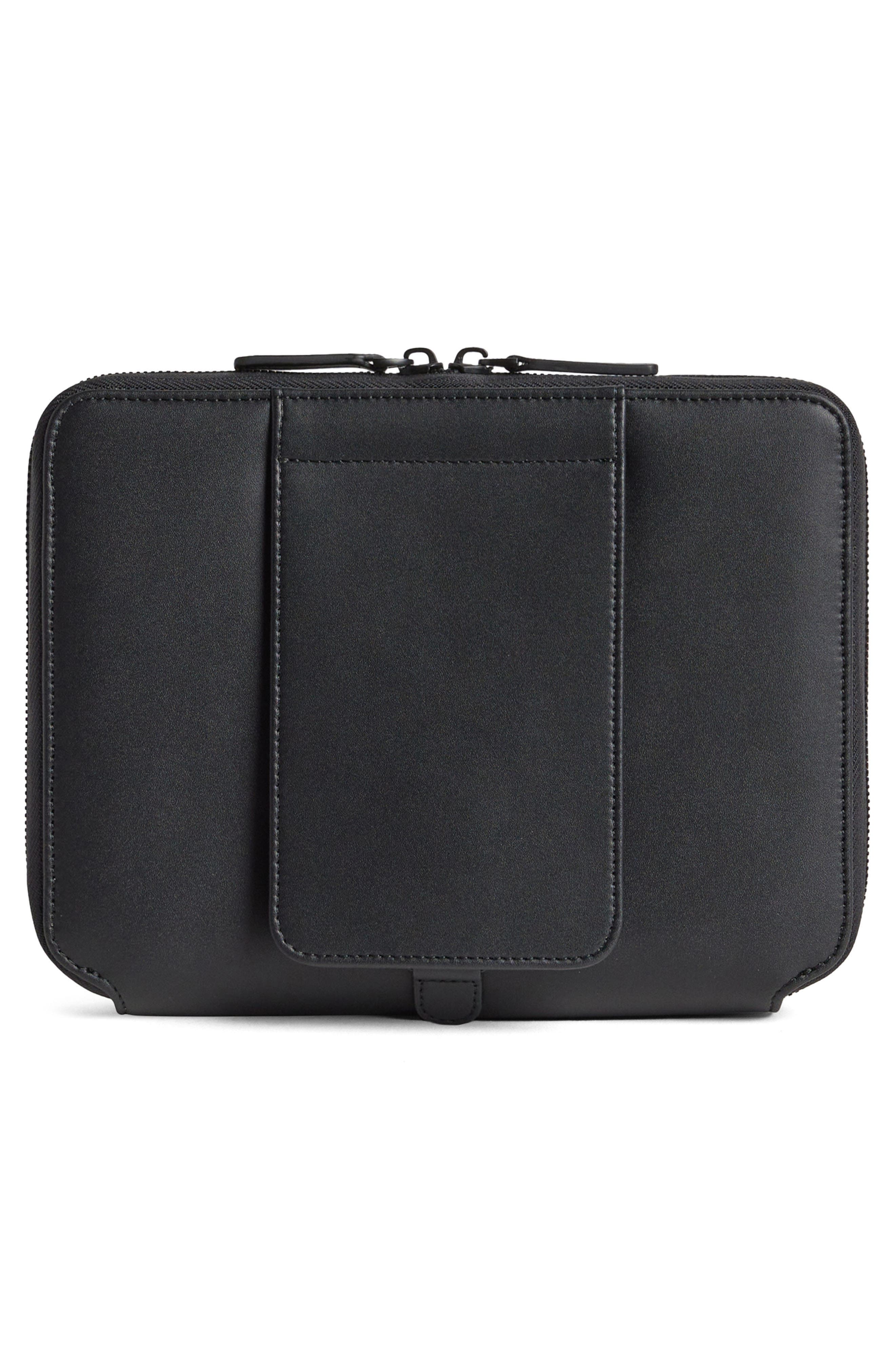 Monos Metro Zip Folio, Alternate, color, Carbon Black