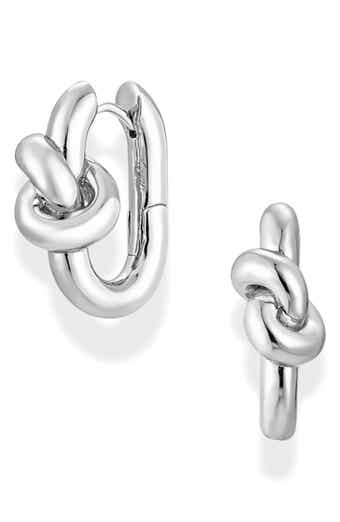 Karina Knot Hoop Earrings
