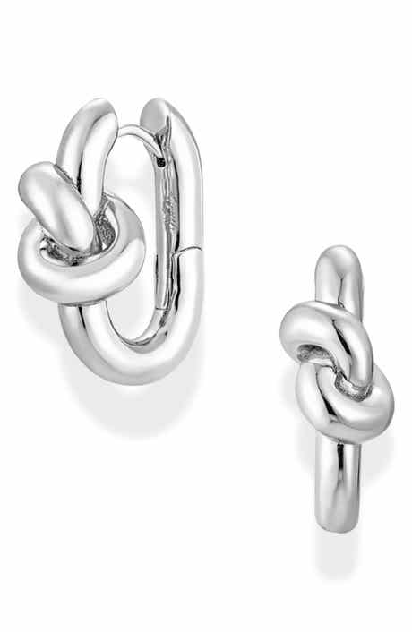 MOD + JO Karina Knot Hoop Earrings