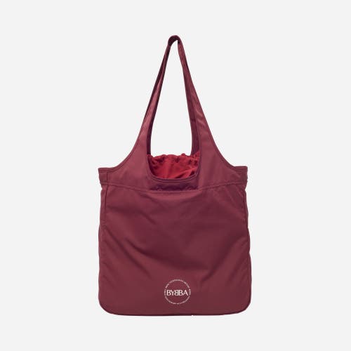 Bybba The Balos Tote Bag In Cranberry