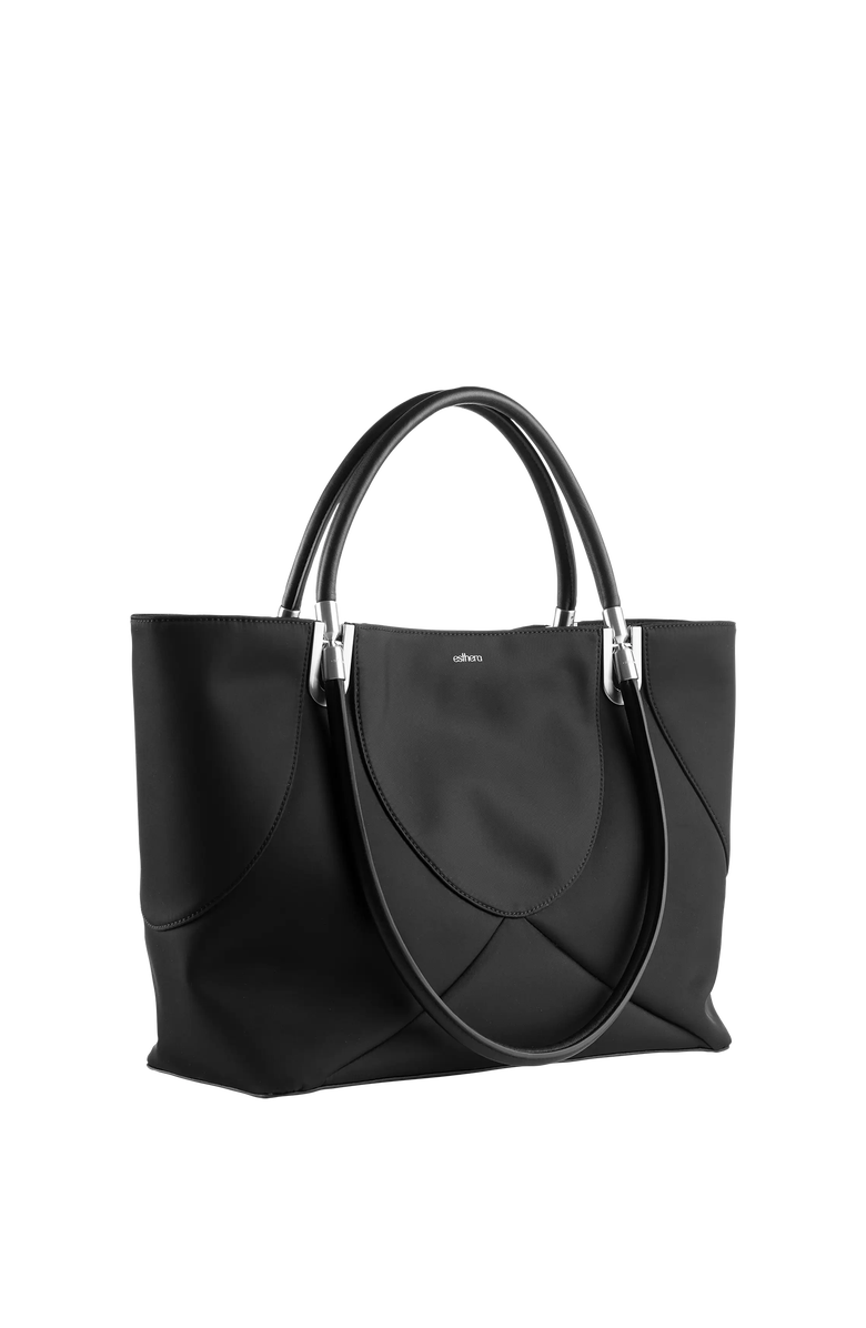 Esthera 4PM Maxi Nylon Handbag, Alternate, color, Black