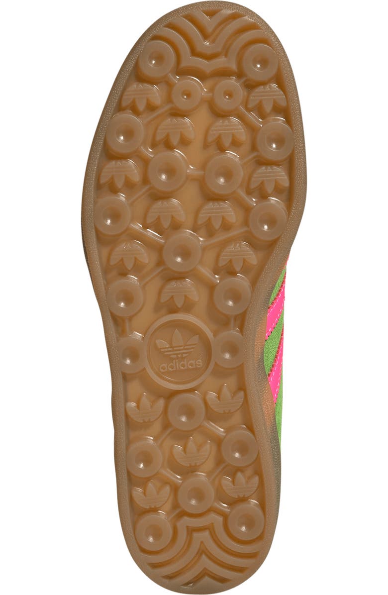 adidas Gazelle Indoor Sneaker, Alternate, color, Lucid Lime/ Lucid Pink/ Gum