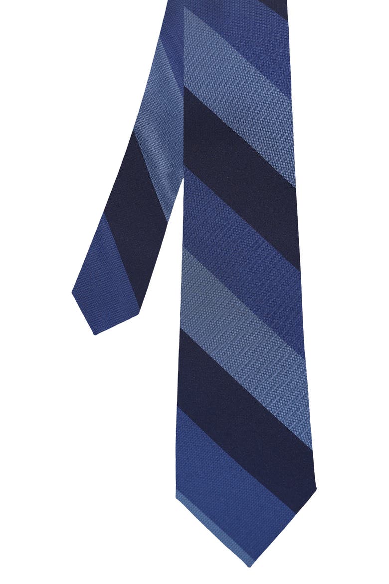 Stripe Tie, Alternate, color, NVY/ BLUE