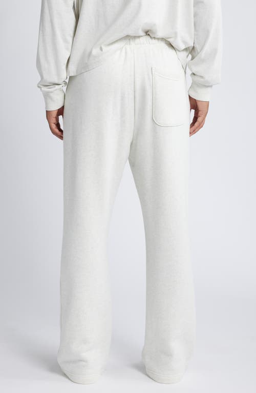 Elwood Core Organic Cotton Straight Leg Sweatpants In White