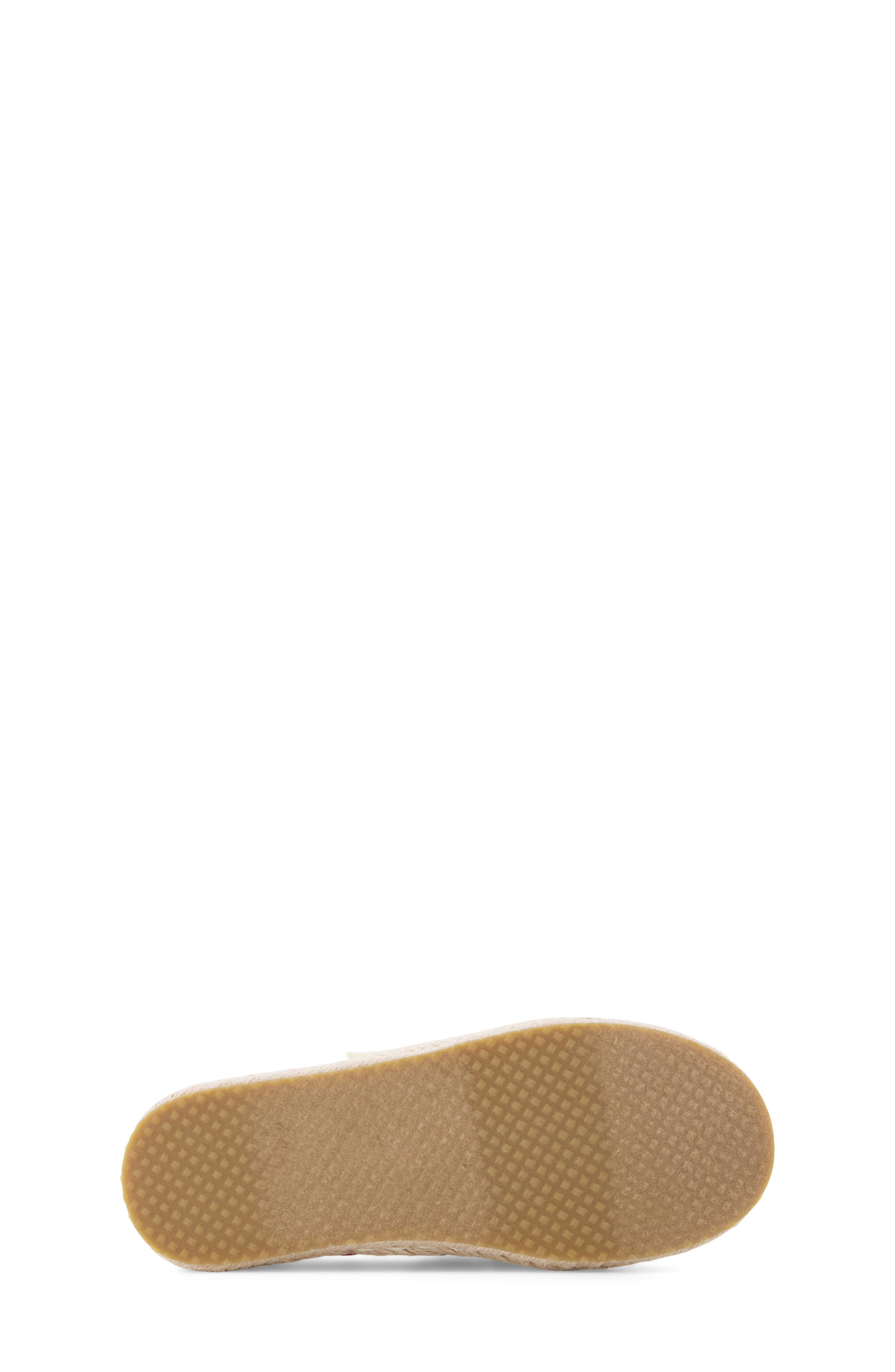 TOMS Kids' Carolina Espadrille Lace-Up Shoe, Alternate, color, Natural