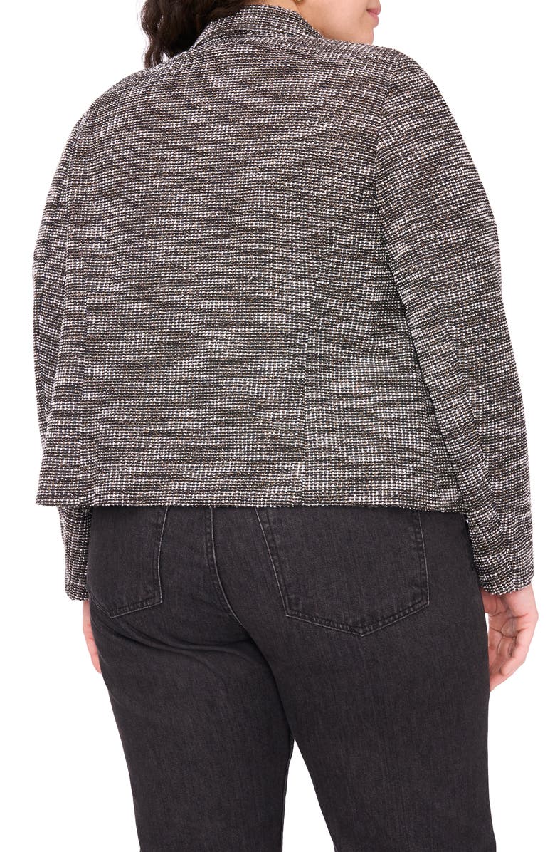 Vince Camuto Tweed Jacket, Alternate, color, Camel