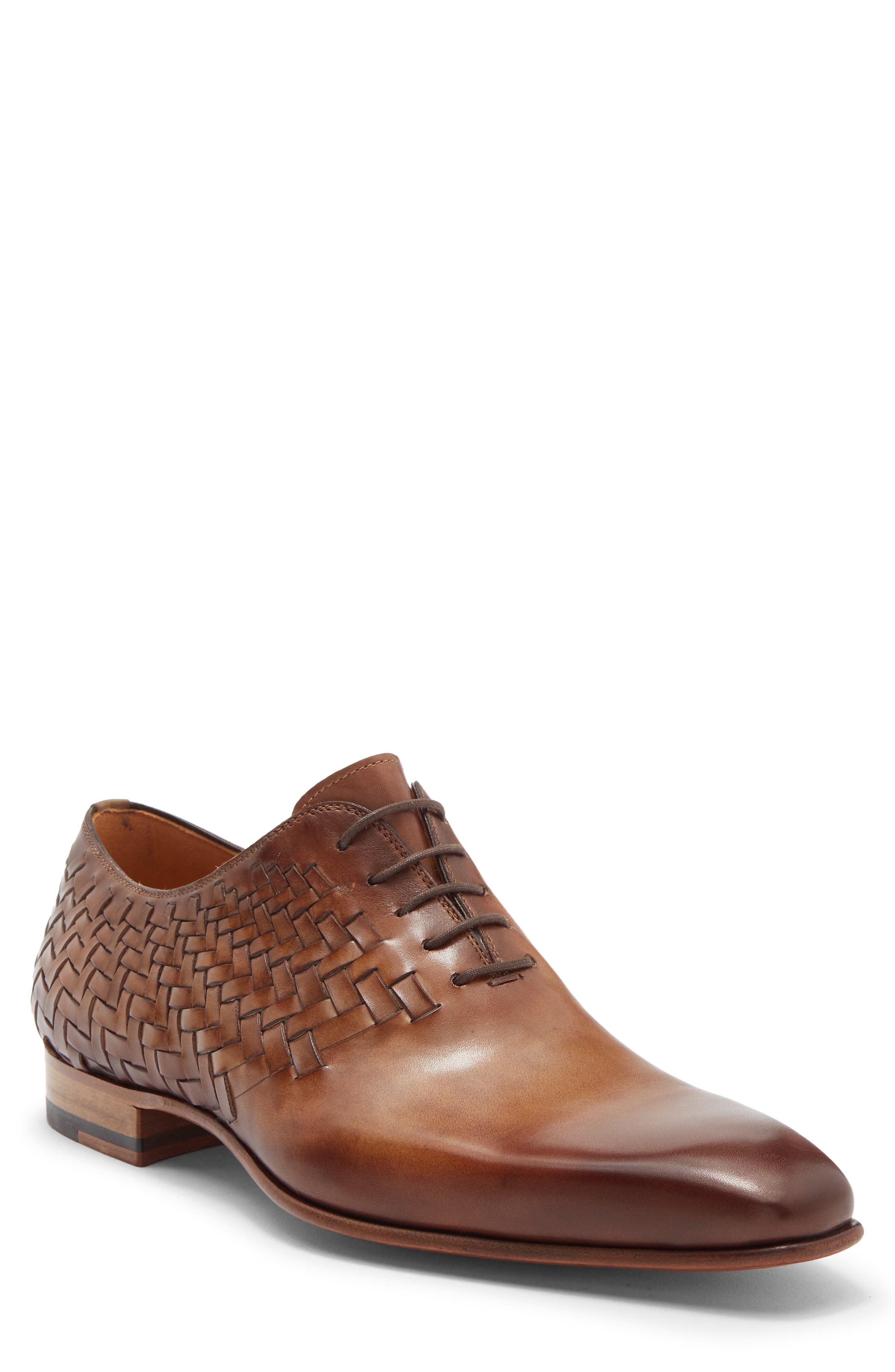 Woven Plain Toe Oxford