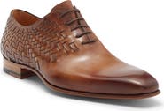Magnanni Woven Plain Toe Oxford