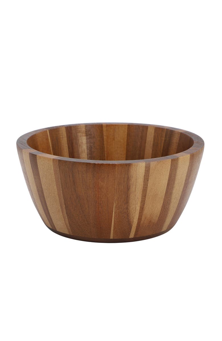 Megachef Acacia Wood Salad Bowl Set, Alternate, color, Acacia