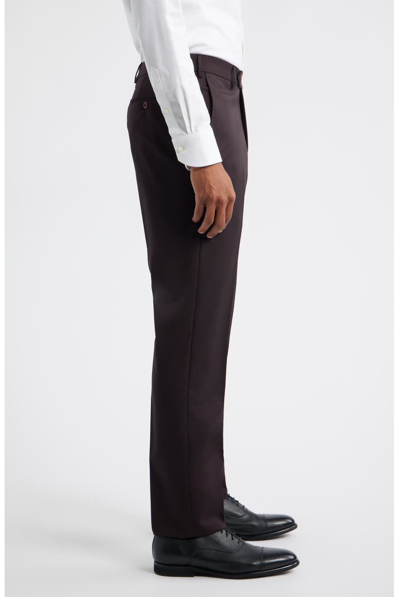 Parker Stretch Wool Trousers, Alternate, color, TUSCAN RED
