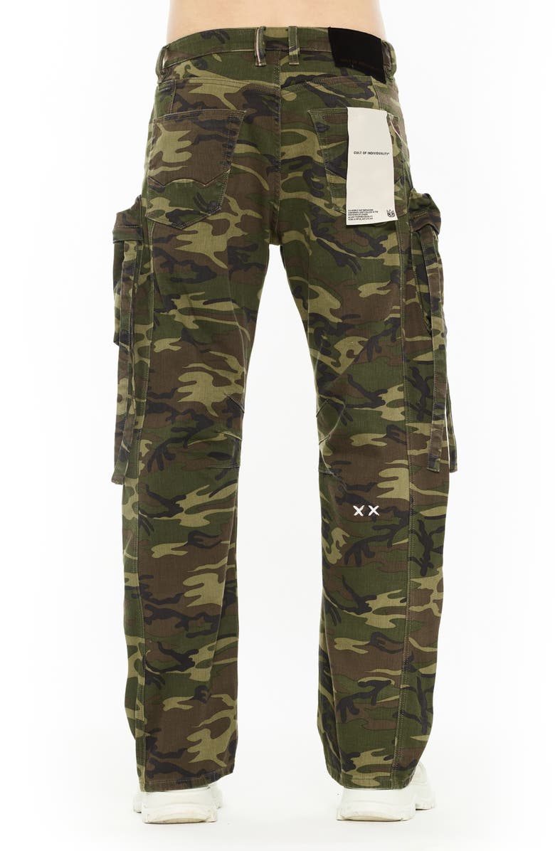 Cult of Individuality 610 Cargo Jeans, Alternate, color, Camo