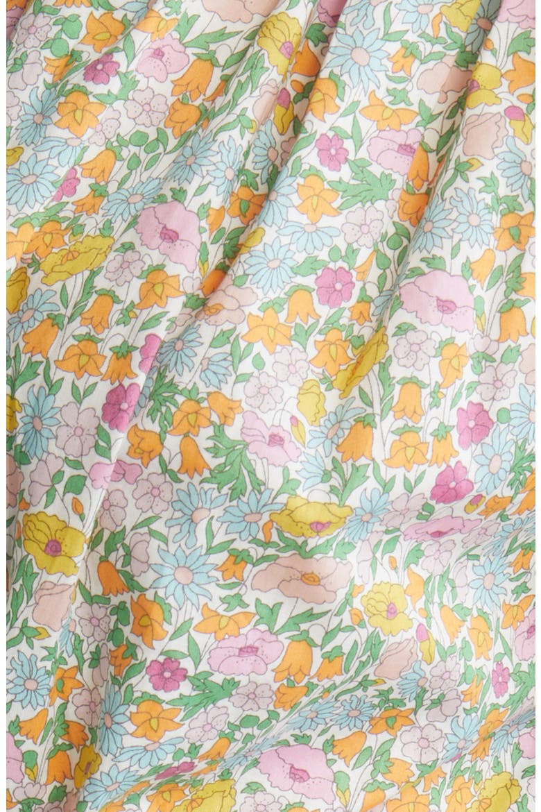 x Liberty London Valeria Floral Print Top (Nordstrom Exclusive), Alternate, color, TOP PASTEL POPPY DAISY