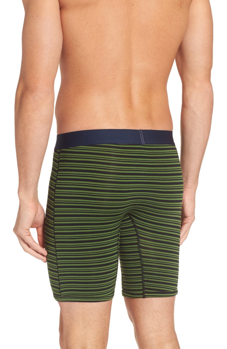 Tommy John Cool Cotton Mitch Stripe Boxer Briefs, Alternate, color, 