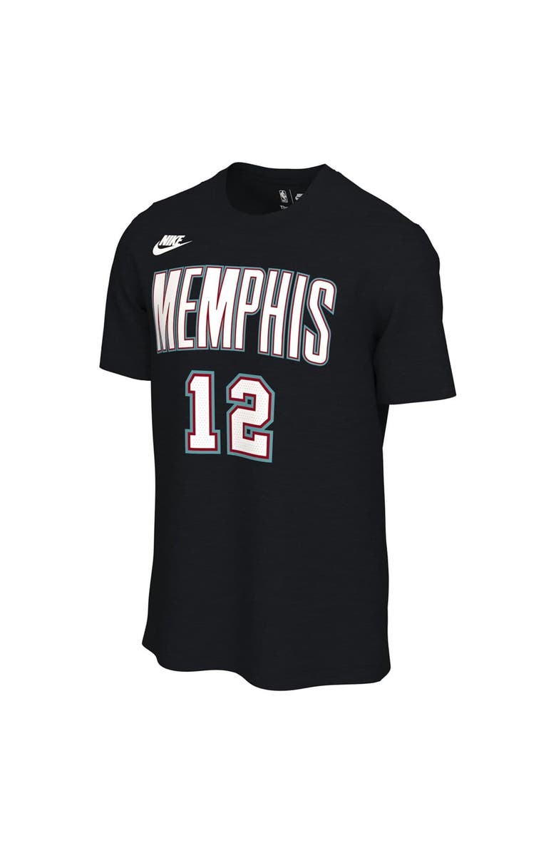 Nike Unisex Nike Ja Morant Black Memphis Grizzlies Name & Number T-Shirt - Classic Edition, Alternate, color, Black