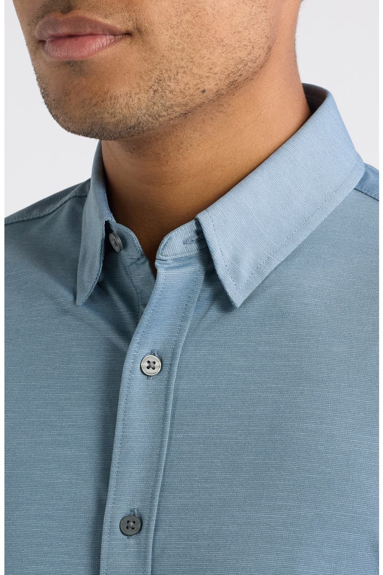 Commuter Slim Fit Button-Up Shirt, Alternate, color, SHADOW BLUE OXFORD