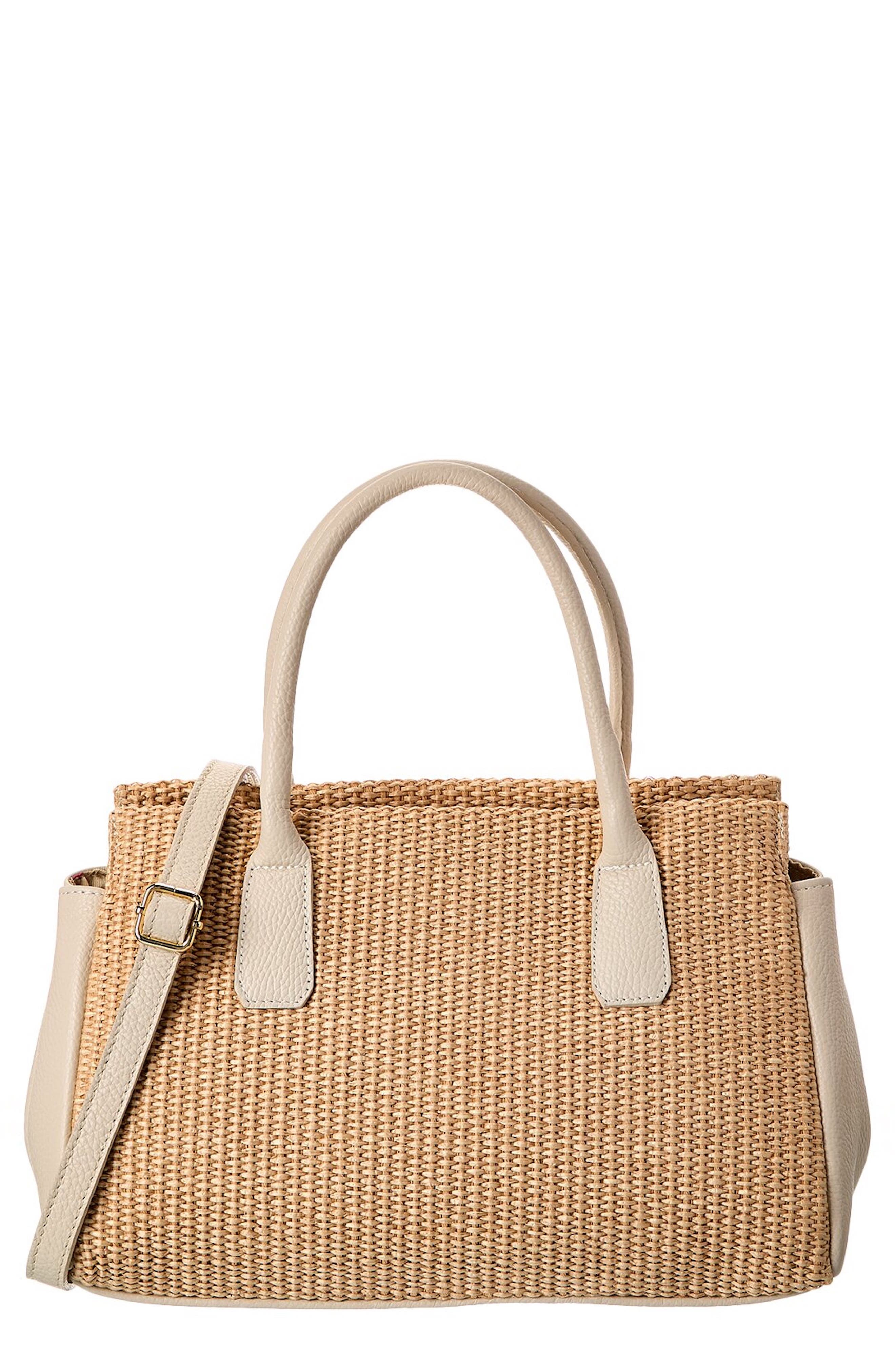 Lyra Straw Tote Bag