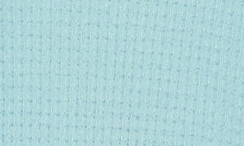Bdg Urban Outfitters Knockout Long Sleeve Tie Front Crop Top In Blue