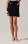 ASTR the Label Perrine Pointelle Sweater Skirt