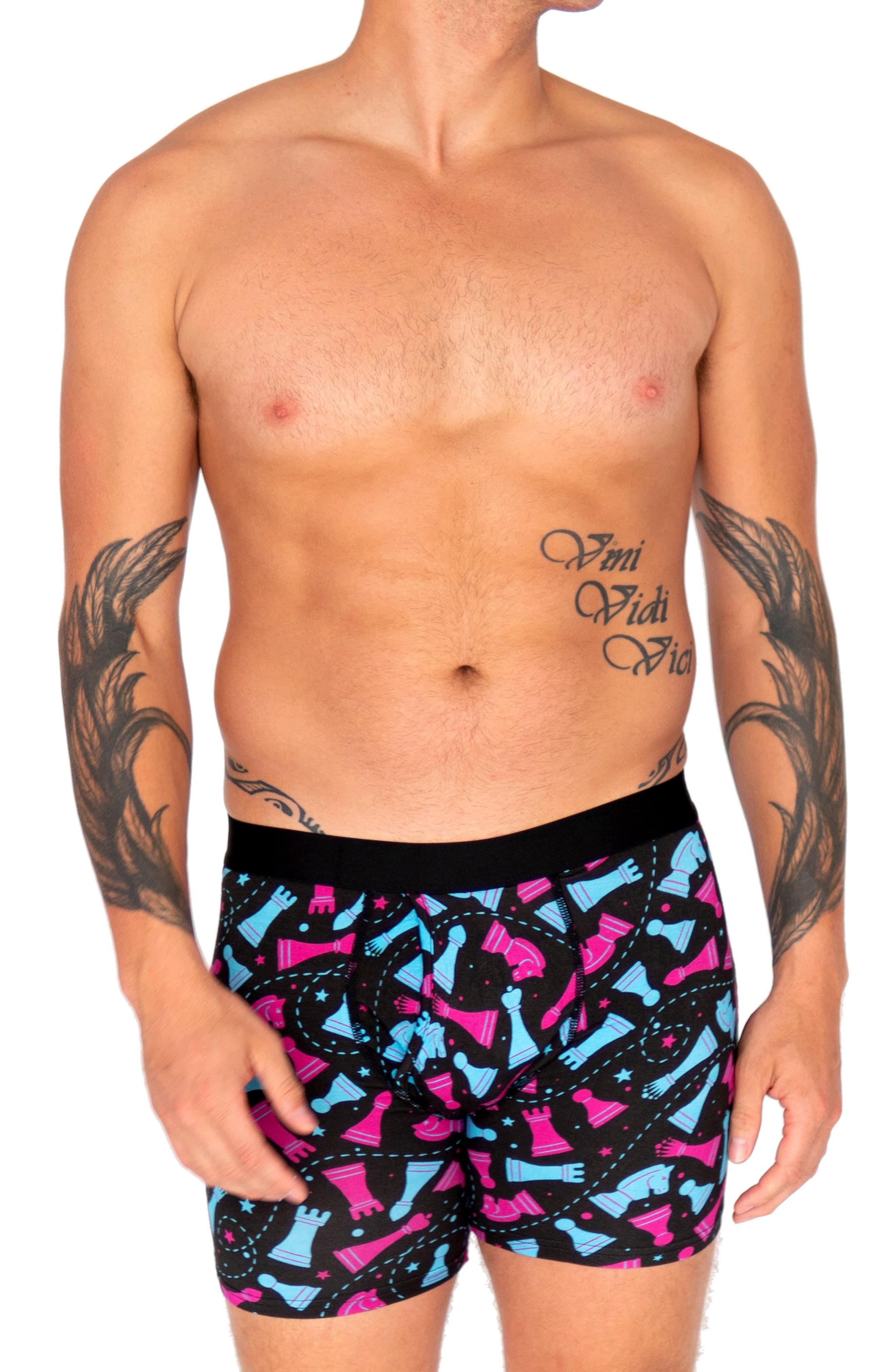 WARRIORS AND SCHOLARS Checkmate Boxer Briefs
