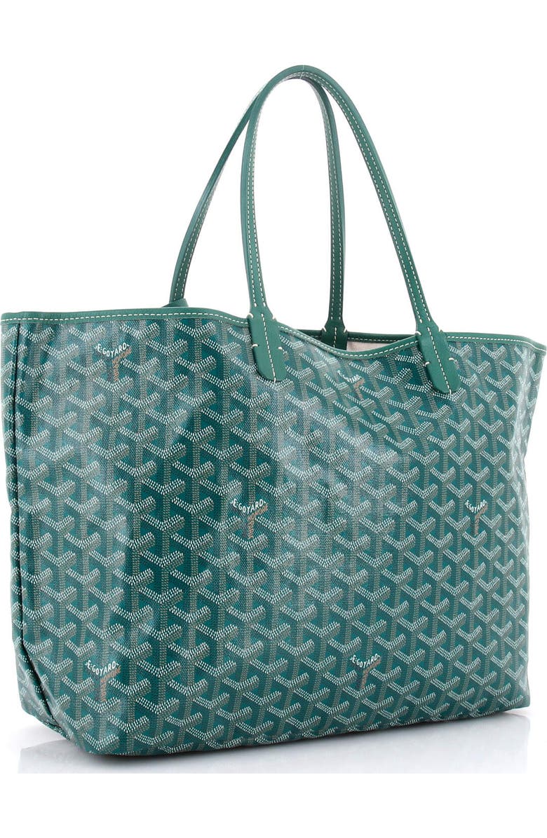 Pre-Owned Goyard Saint Louis Tote Coated Canvas PM, Alternate, color, Green