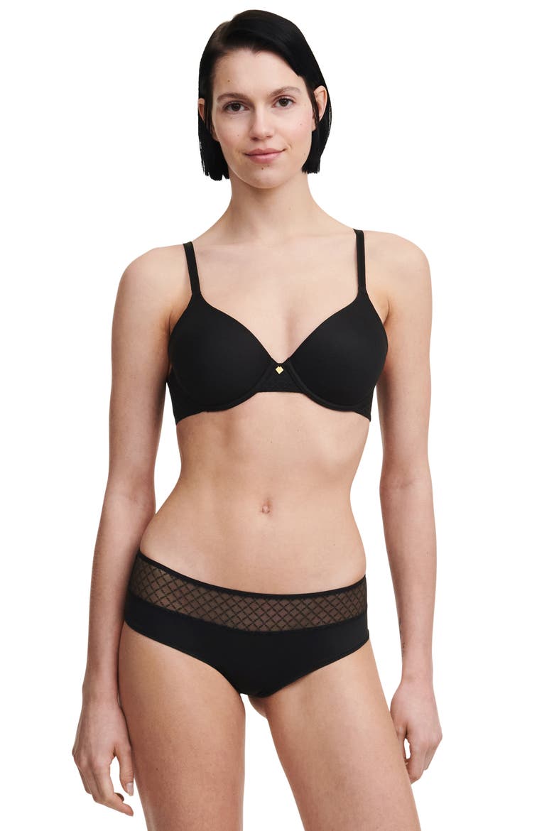 Norah Chic Hipster Briefs, Alternate, color, BLACK