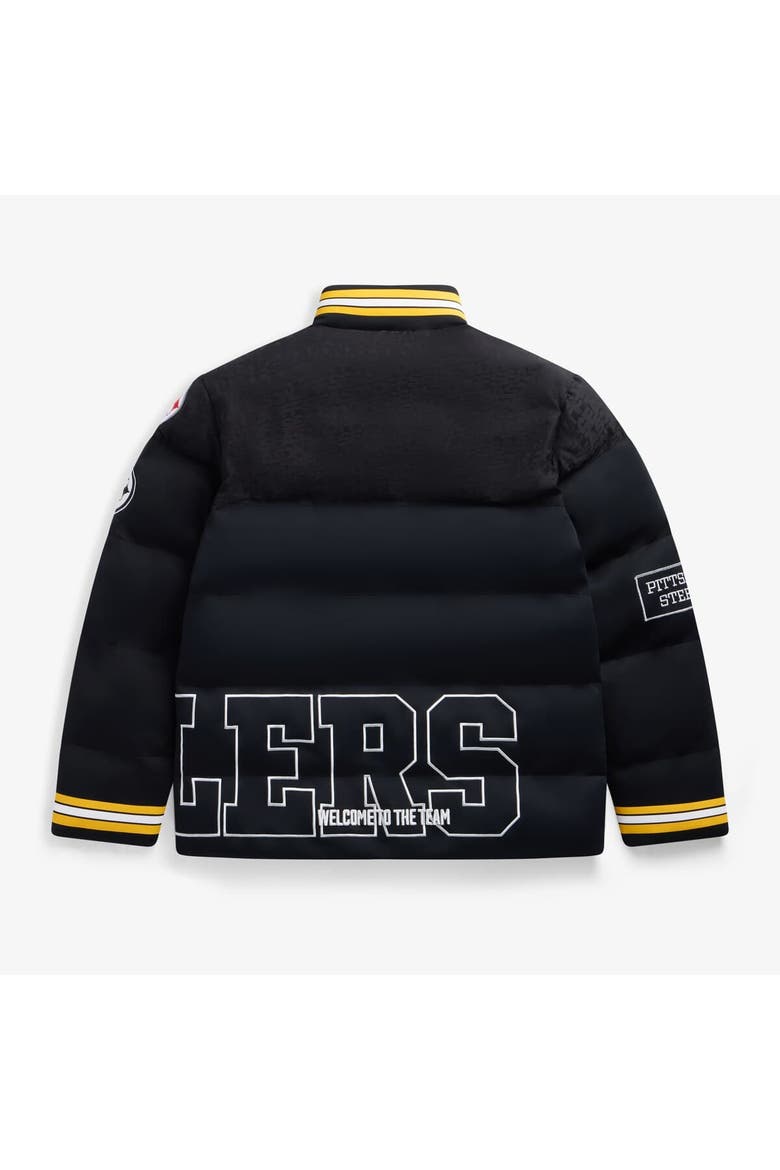 Unisex  Black Pittsburgh Steelers Team Puffer Jacket, Alternate, color, Black