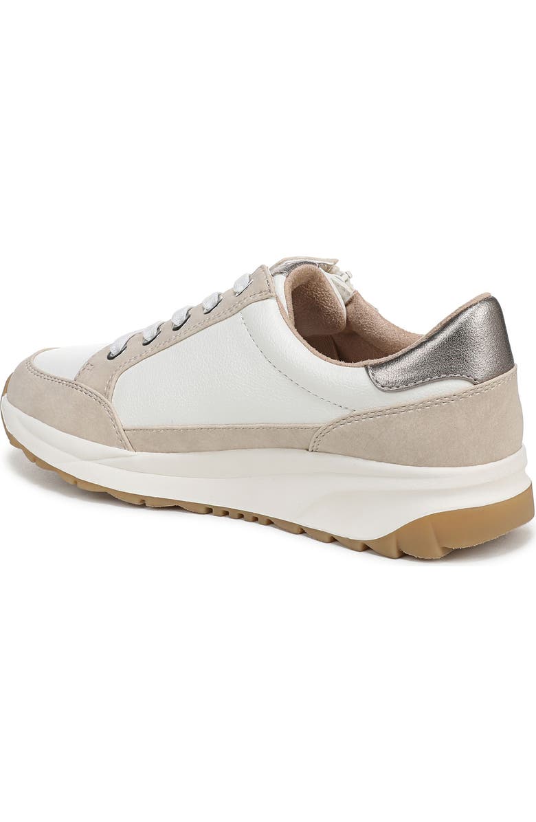 Naturalizer Jace Sneaker, Alternate, color, White / Porcelain Faux Leather