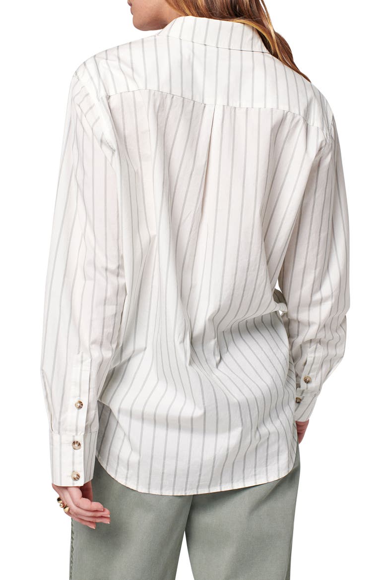 Malibu Cotton Poplin Button-Up Shirt, Alternate, color, MONTECITO STRIPE