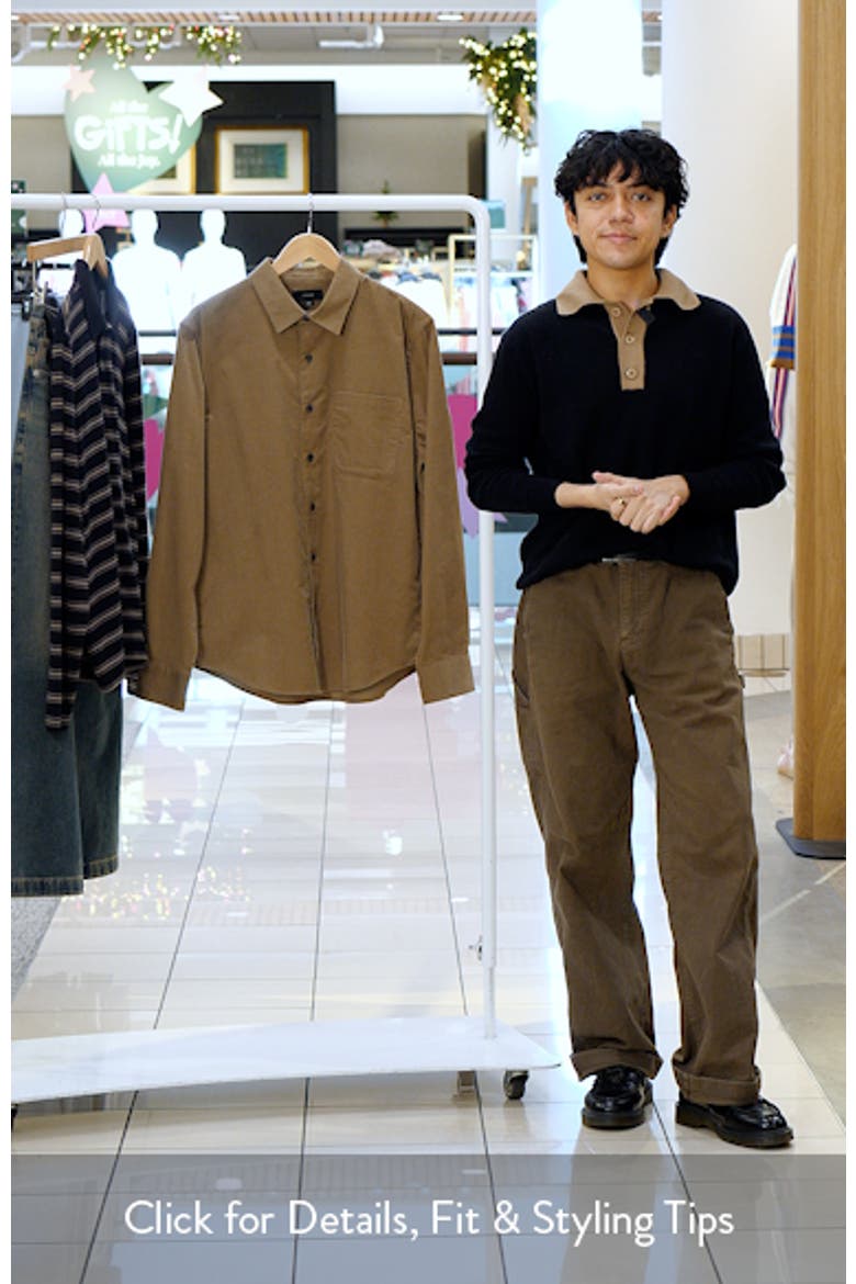 Corduroy Button-Up Shirt video