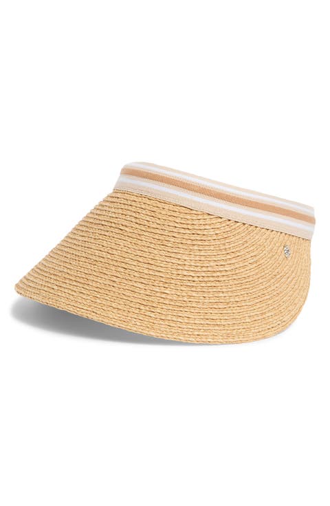 Bianca Raffia Visor