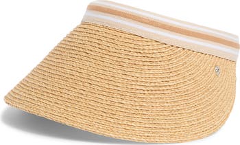 Helen Kaminski Bianca Raffia Visor | Nordstrom display picture 3