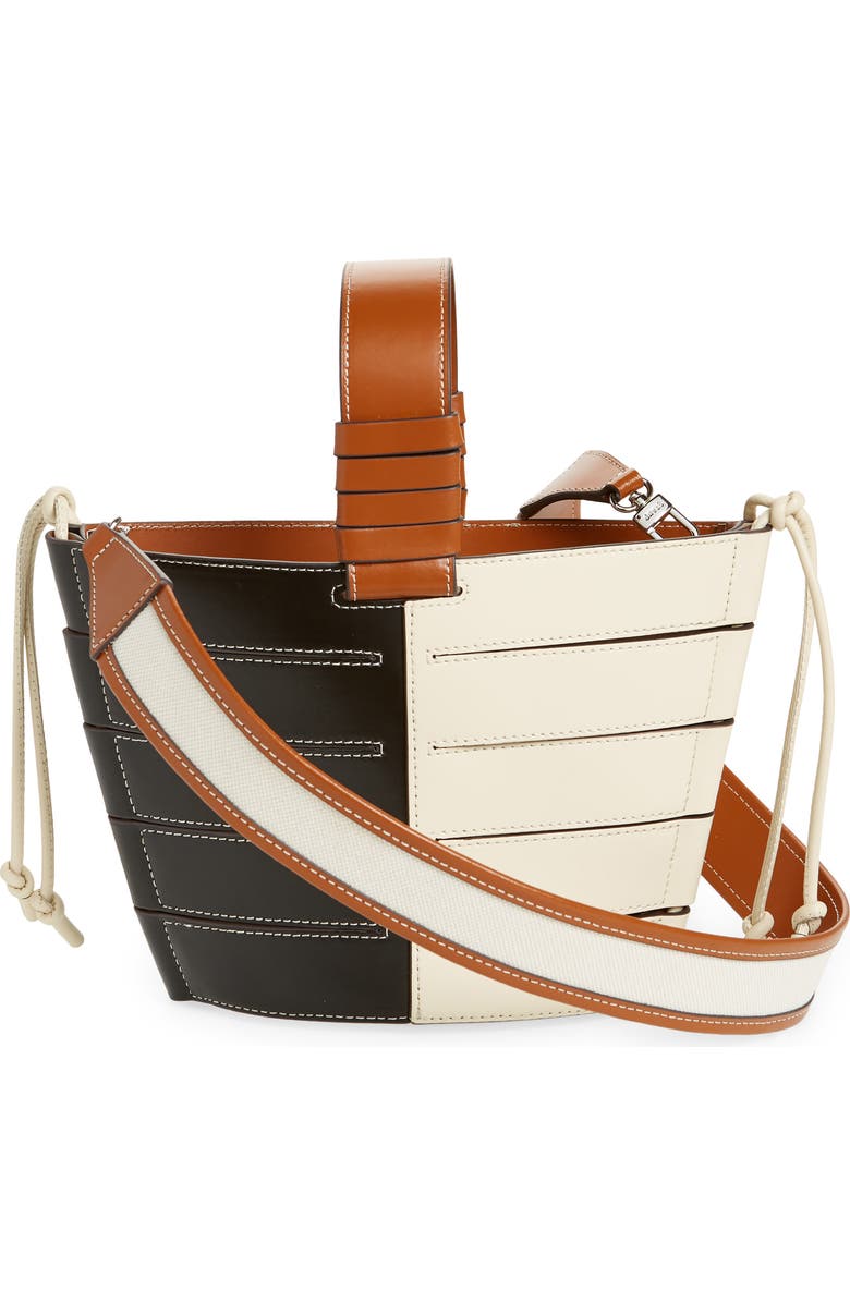 STAUD Diamond Two-Tone Mini Tote, Alternate, color,