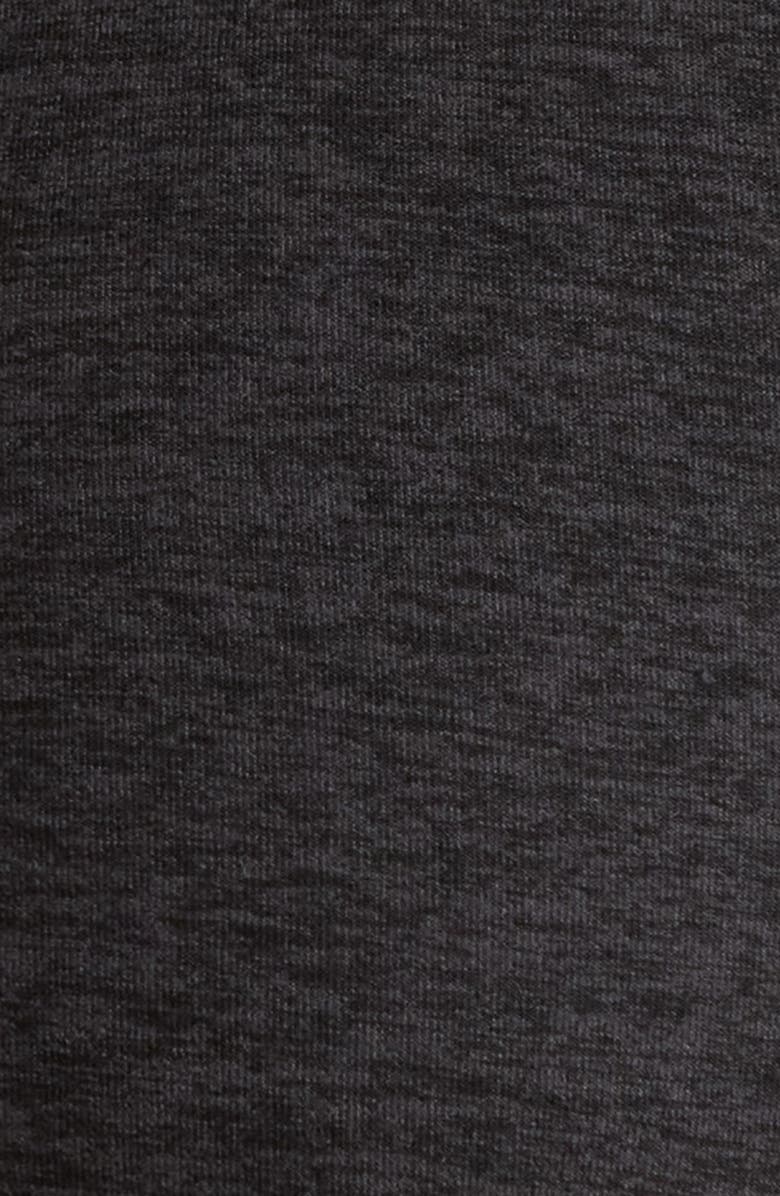 Year of Ours Stretch Halter Sports Bra, Alternate, color, Heather Black