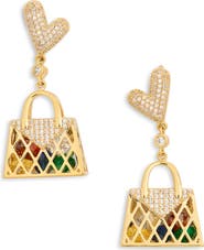 EYE CANDY LOS ANGELES Lena Purse Drop Earrings