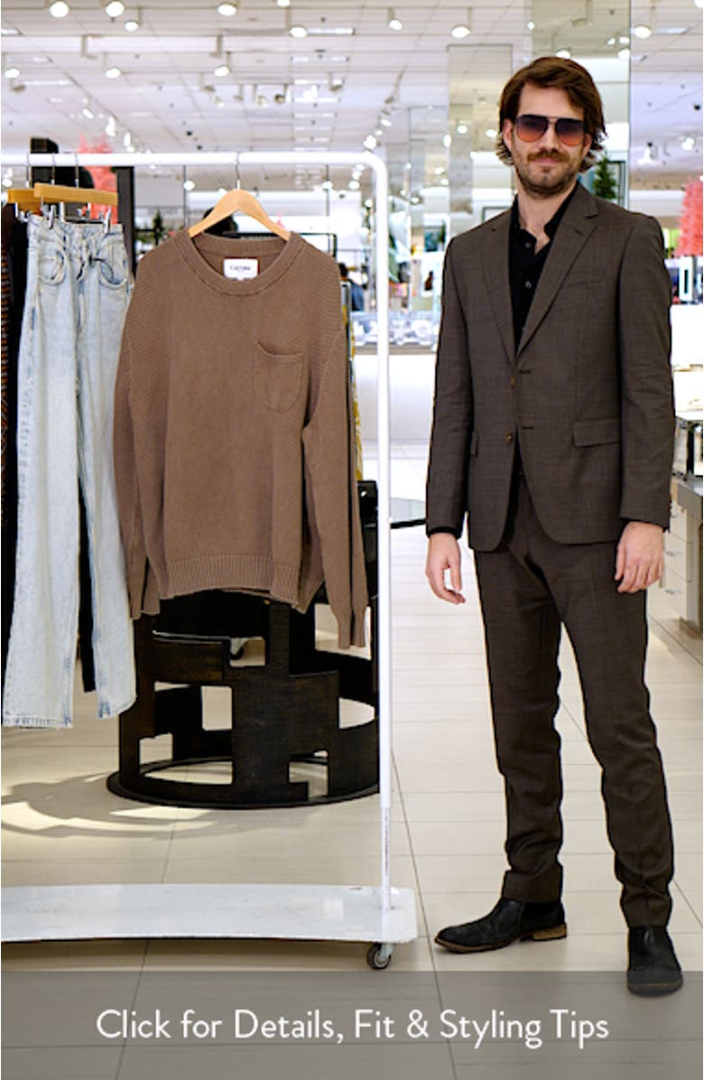 Cotton Pocket Sweater, sales video thumbnail