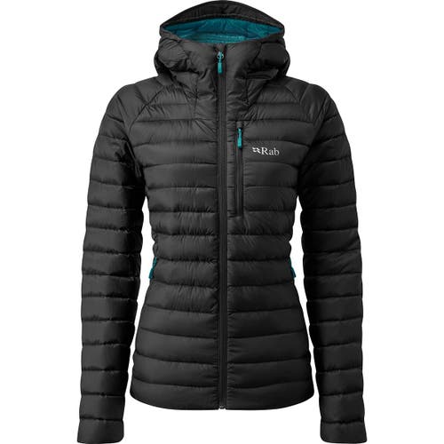 Rab Microlight Alpine Down Jacket In Black