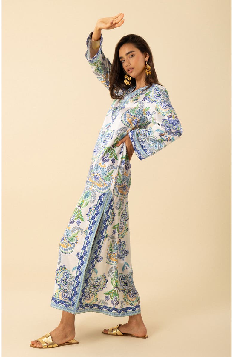 Hale Bob Sariyah Charmeuse Dress, Alternate, color, 