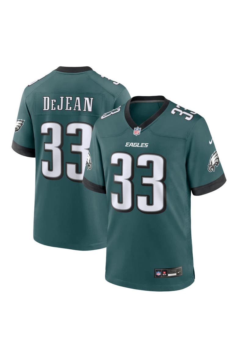 Men's Nike Cooper DeJean Green Philadelphia Eagles  Game Jersey, Main, color, Green