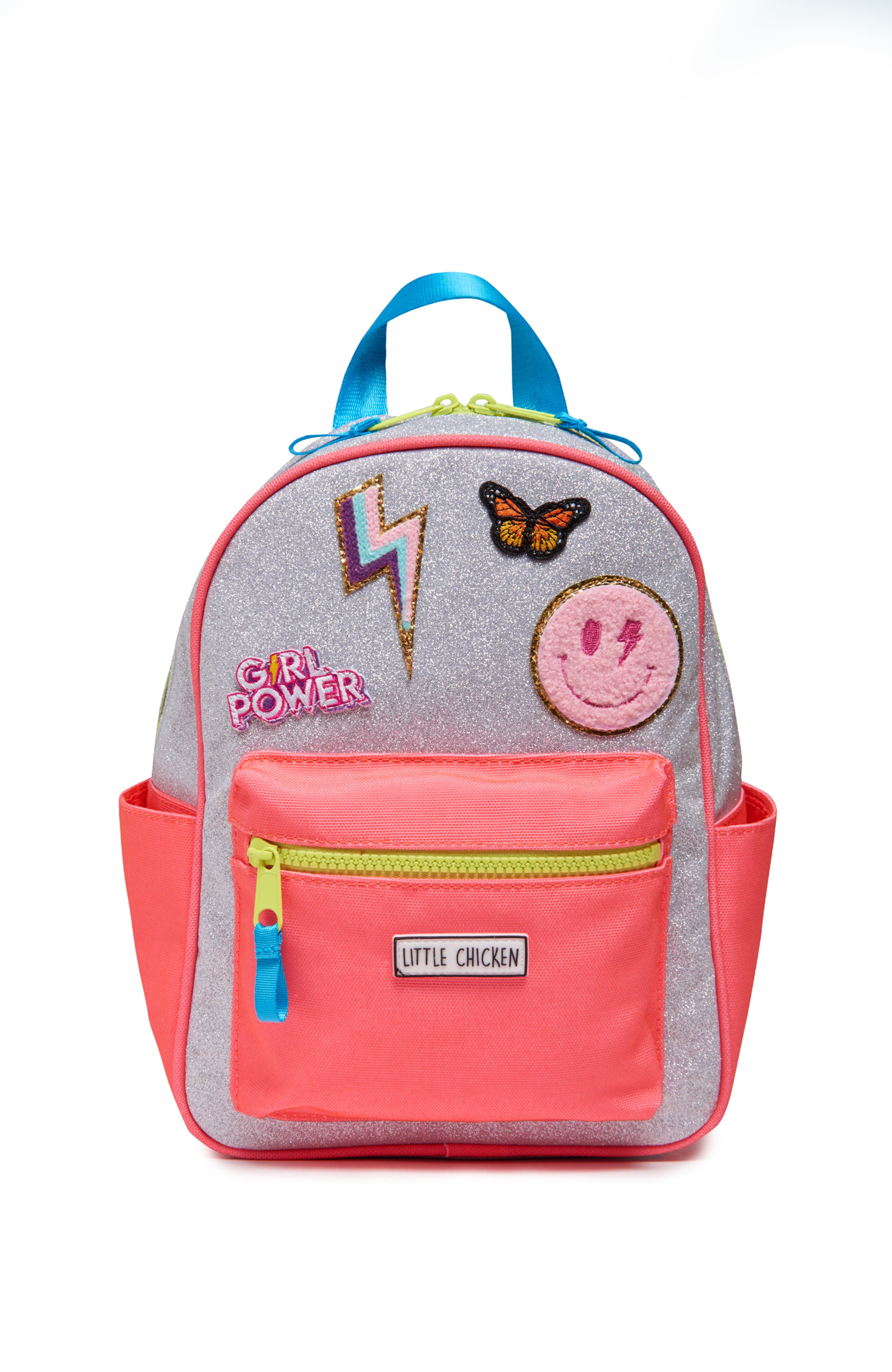 Little Chicken Kids' Mini Backpack With Patches, Main, color, 