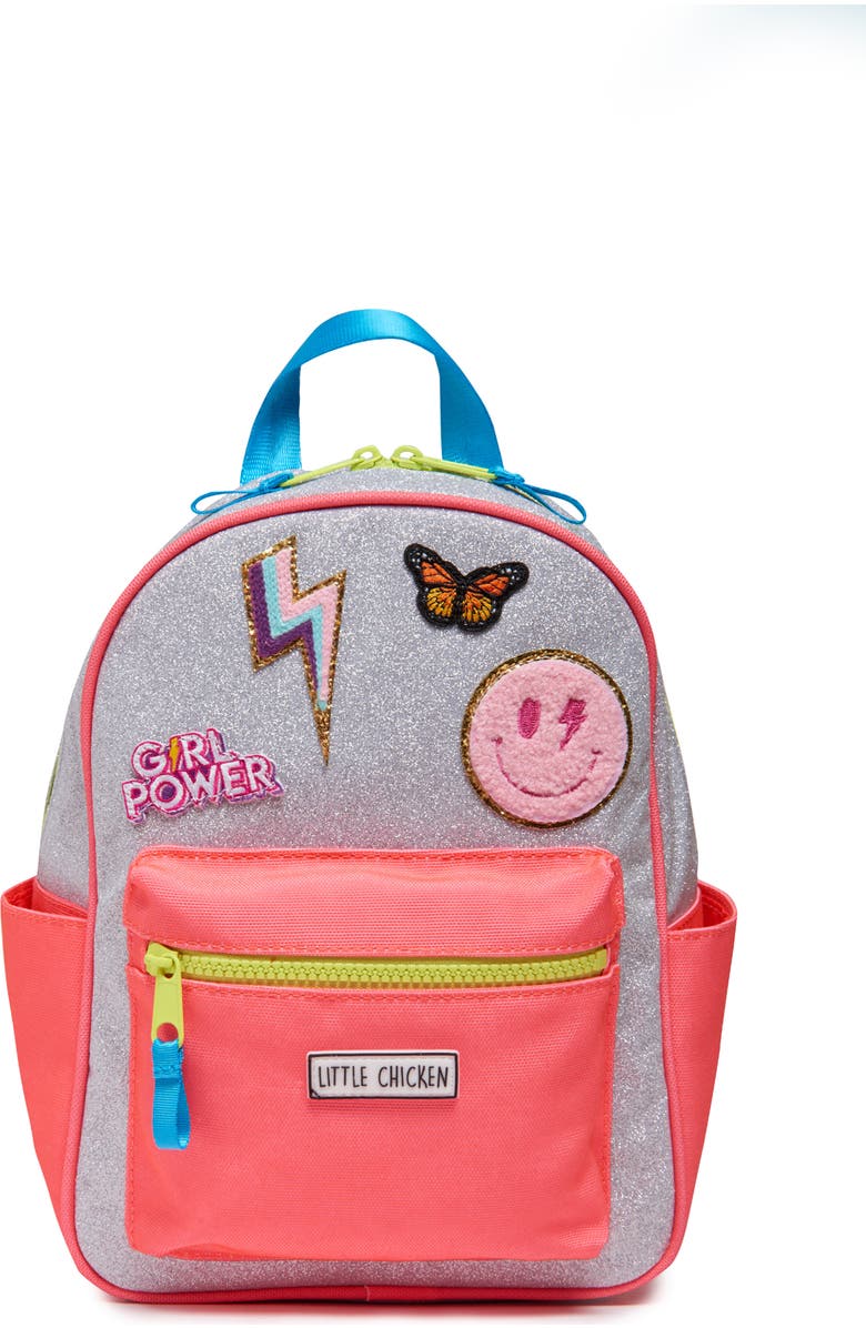 Little Chicken Kids' Mini Backpack With Patches, Main, color,