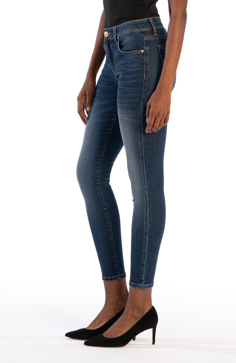 KUT from the Kloth Donna High Waist Skinny Jeans, Alternate, color, Daydreams