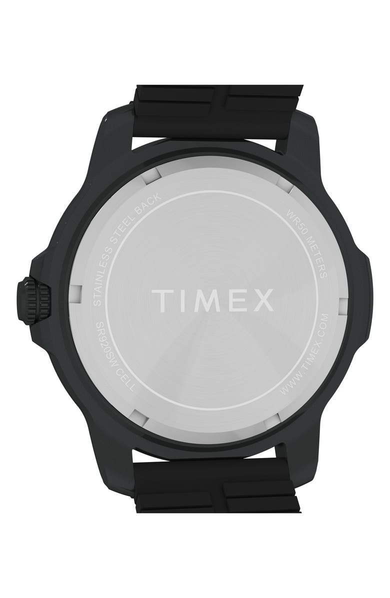 Timex<sup>®</sup> Expedition Timberline Silicone Strap Watch, 42mm, Alternate, color, Black