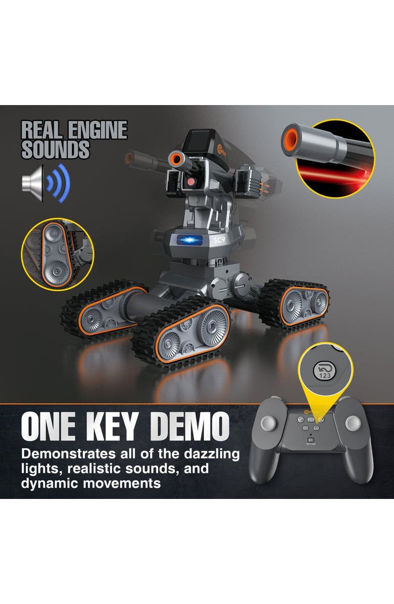 CONTIXO Gel Blaster Tank, Alternate, color, Grey