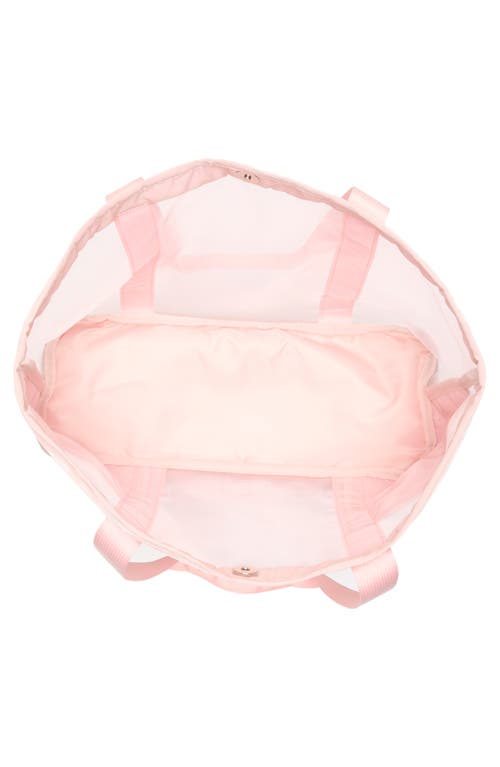 Mytagalongs Insulated Cooler Base Mesh Tote In Nude