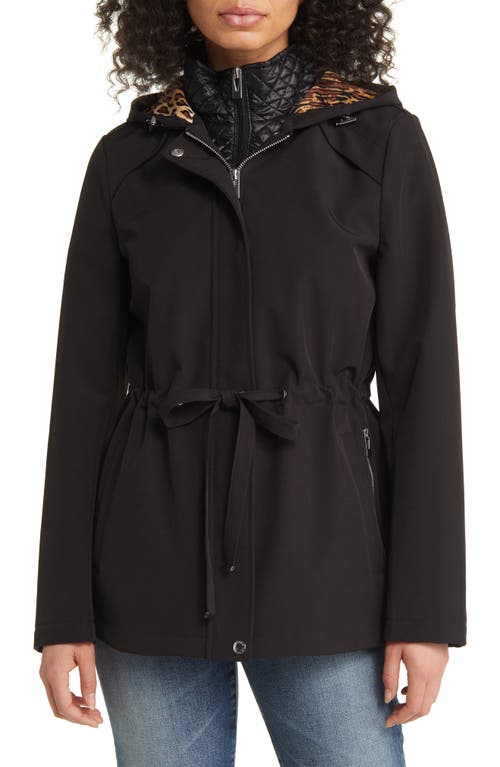 Via Spiga Soft Shell Jacket In Black