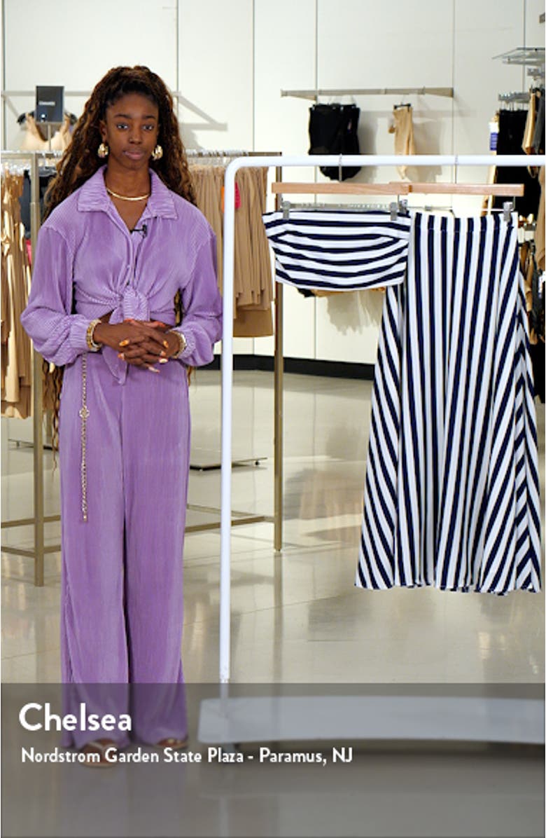 Elijah Stripe Tube Top & Maxi Skirt Set