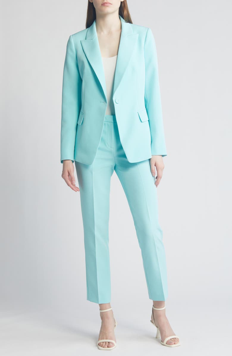 KOBI HALPERIN Jordi Twill Jacket, Alternate, color, Aqua