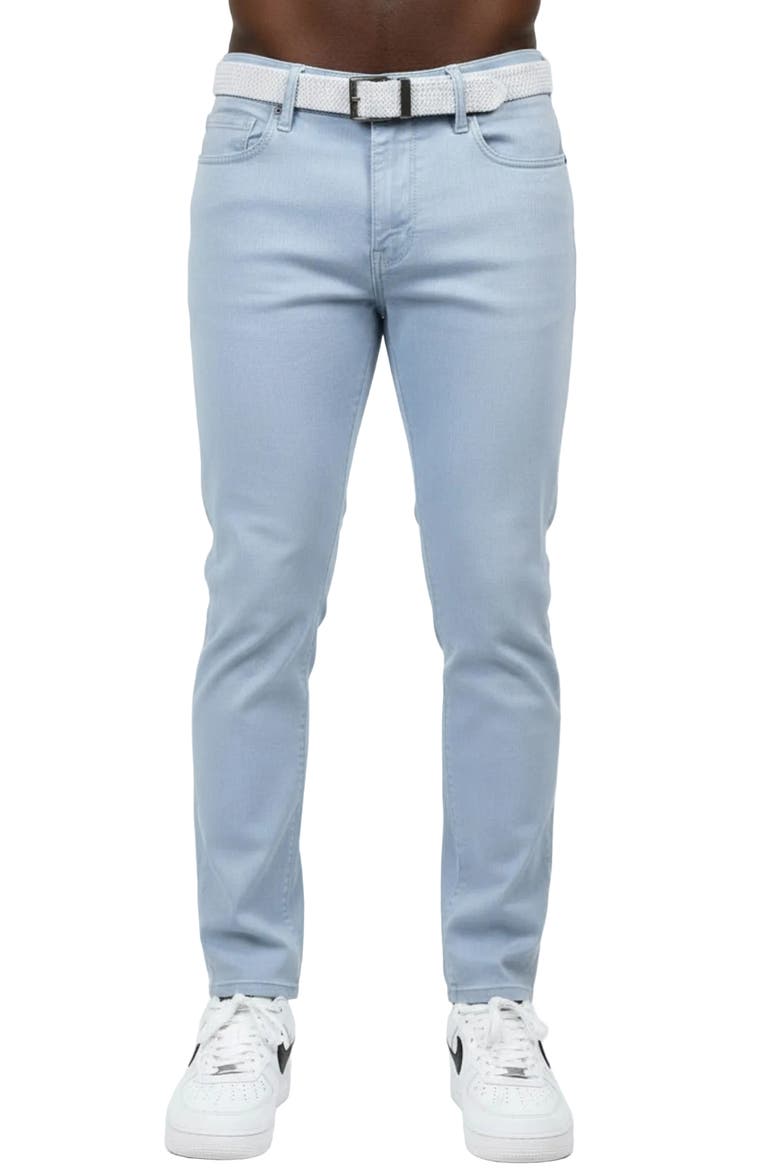 Marthyr006 Blue Slim Stretch 5-Pocket Pants, Main, color, BLUE
