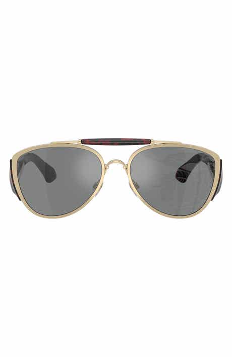 Burberry 60mm Pilot Sunglasses