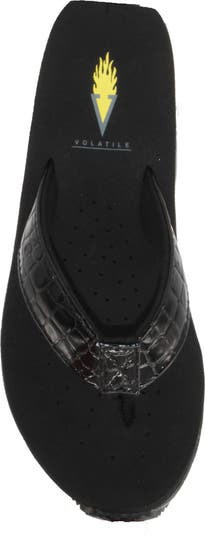 Frappachino Wedge Flip Flop